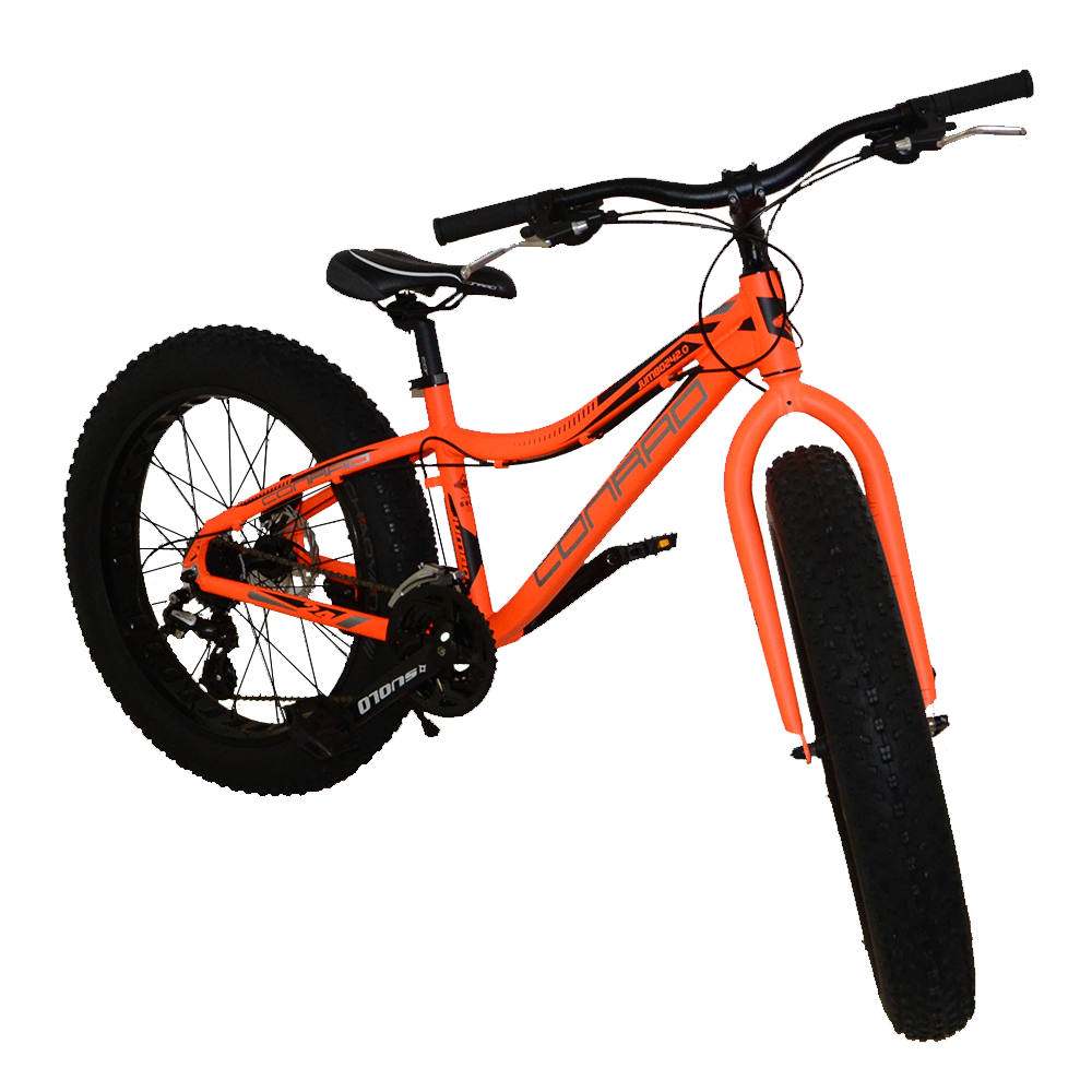 Fat bike orange on sale